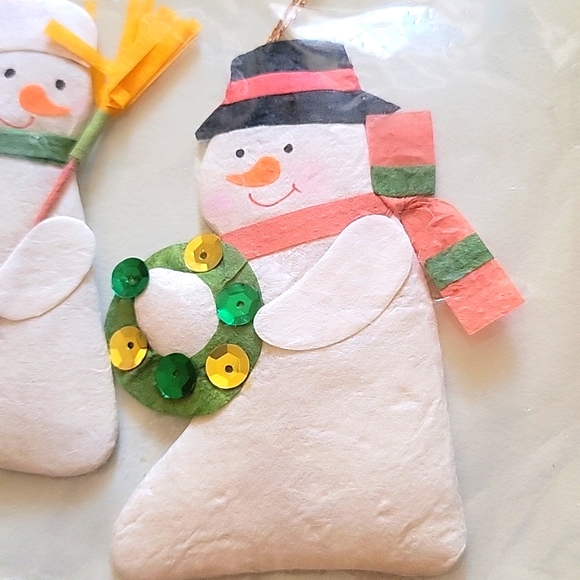 Snowman Couple Ornament Set - Picture 3 of 4